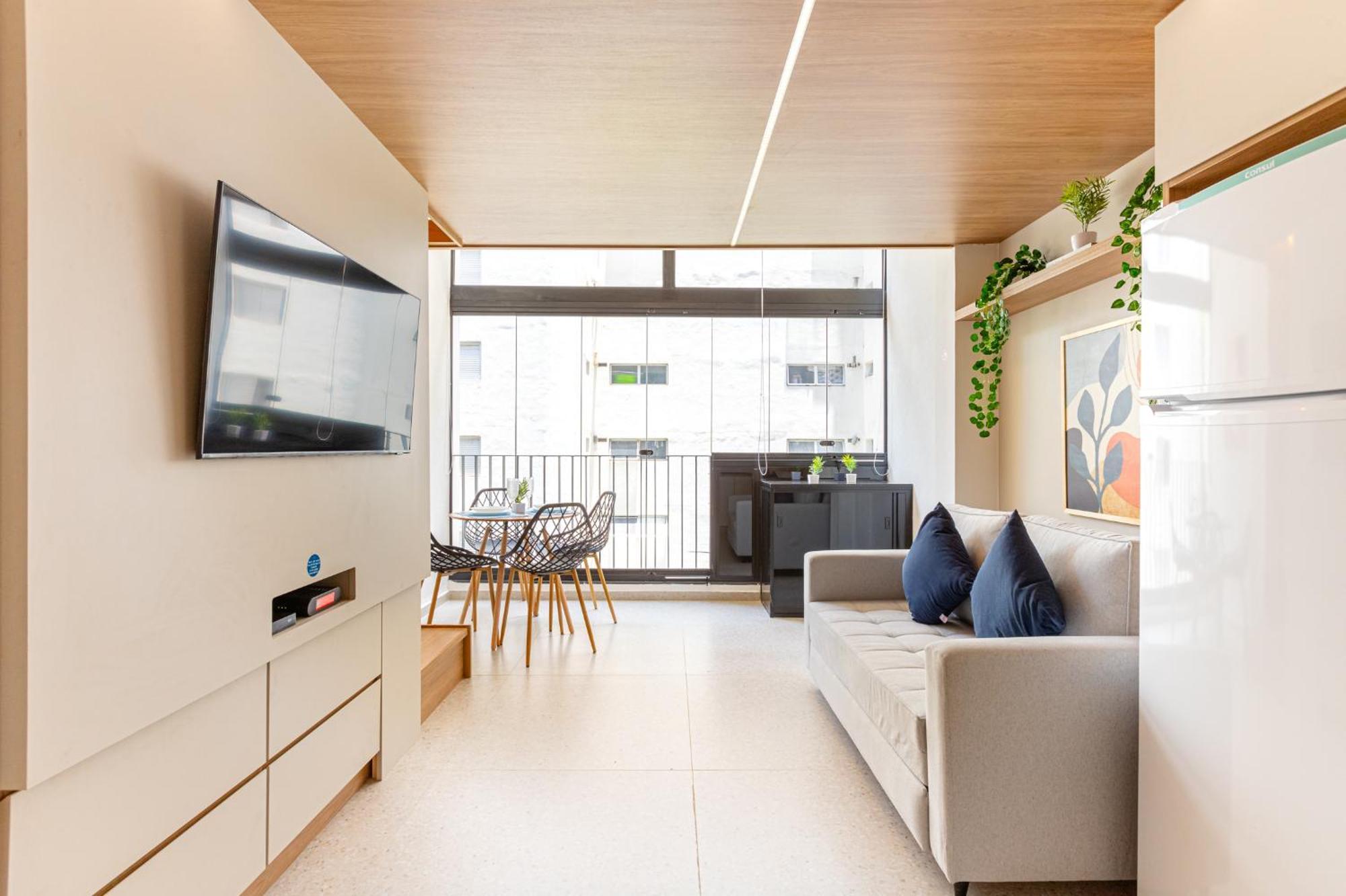 Easy Star - Fabuloso Com Mezanino Ao Lado Do Allianz Park - Ce01i Apartamento